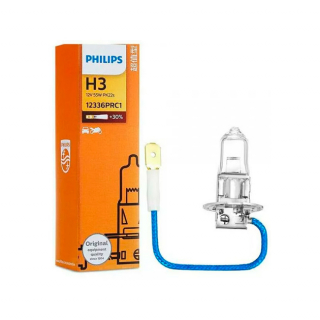 ����� ������������� Philips H3 (55) PK22s+30% PREMIUM (�������) 12 V 