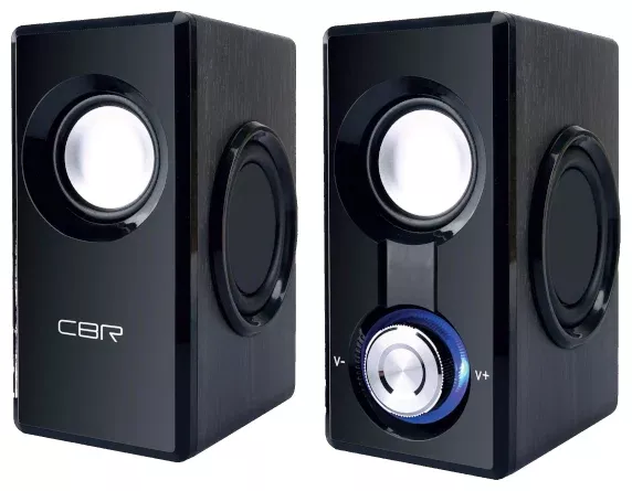 ������������ ������� 2.0 CBR CMS 504 Black, , ������� 220 �, 2�3 �� (6 �� RMS), �������� ������� MDF, 3.5 �� �������� ����������, �����. �����. (� ����������), ����� ������ 1,2 �, ���� ������