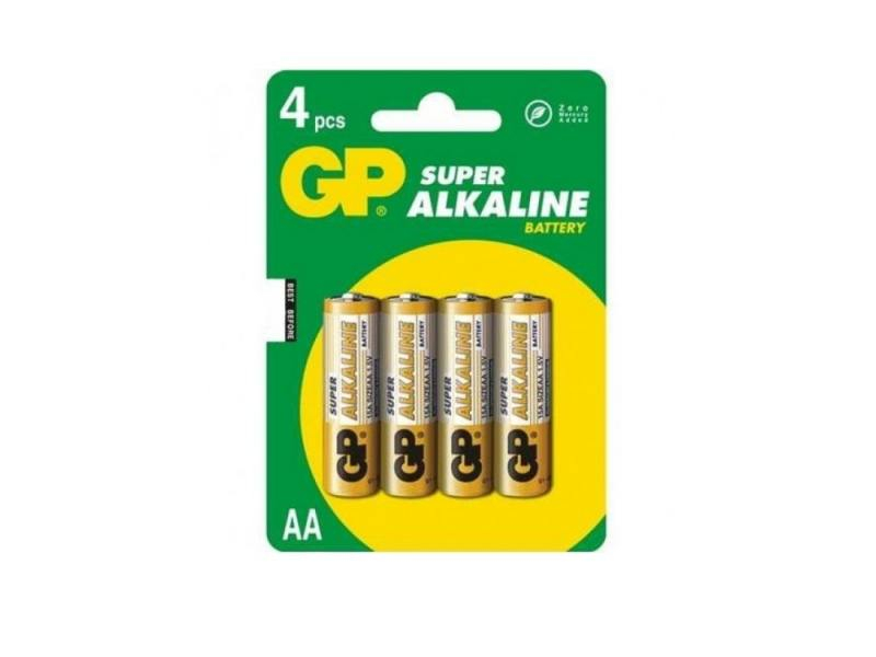 ������� GP Super Alkaline 15A-BC4 AA (4��)