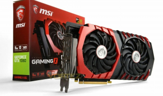 ���������� MSI PCI-E GTX 1060 GAMING X 6G nVidia GeForce GTX 1060 6144Mb 192bit GDDR5 1594/8100 DVIx1/HDMIx1/DPx3/HDCP Ret