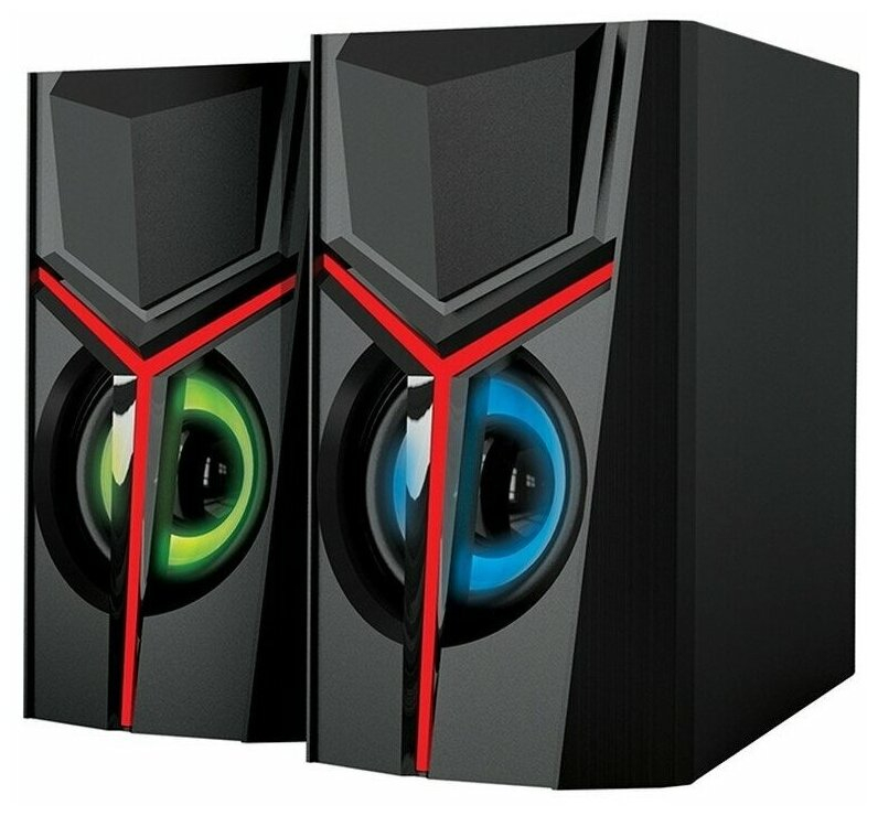 ������������ ������� 2.0 Qumo TRON AS007, 10 ��, �������� ��������, RGb ���������, USB/Jack 3,5��