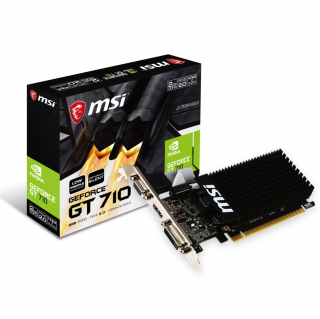 ���������� CBR GeForce GT 710, 2 GB DDR3, 64 bit, HDMI, DVI-D, VGA, GPU 954 MHz